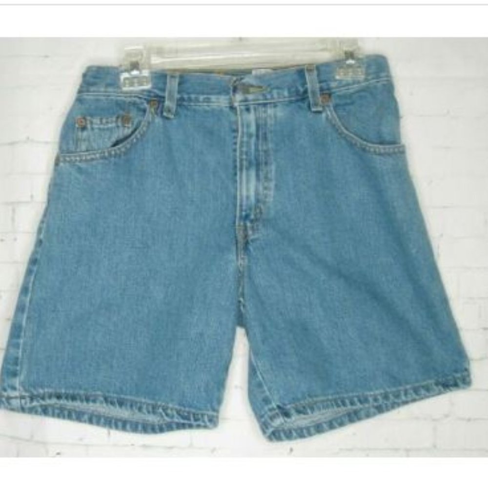 Levi's Classic Fit High Rise Denim Shorts